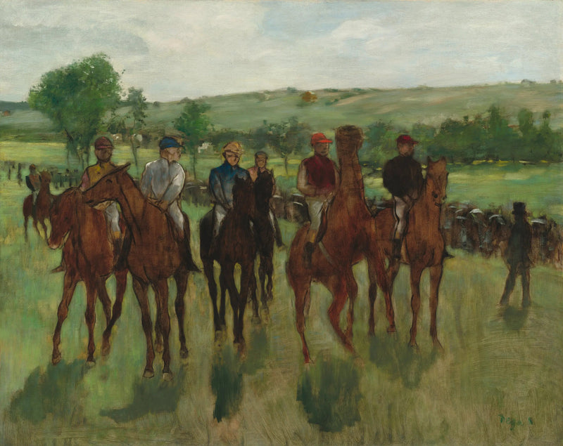 Ryttarna - Edgar Degas