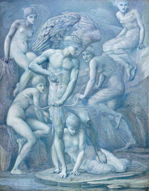 Cupids jaktmarker - Edward Burne-Jones