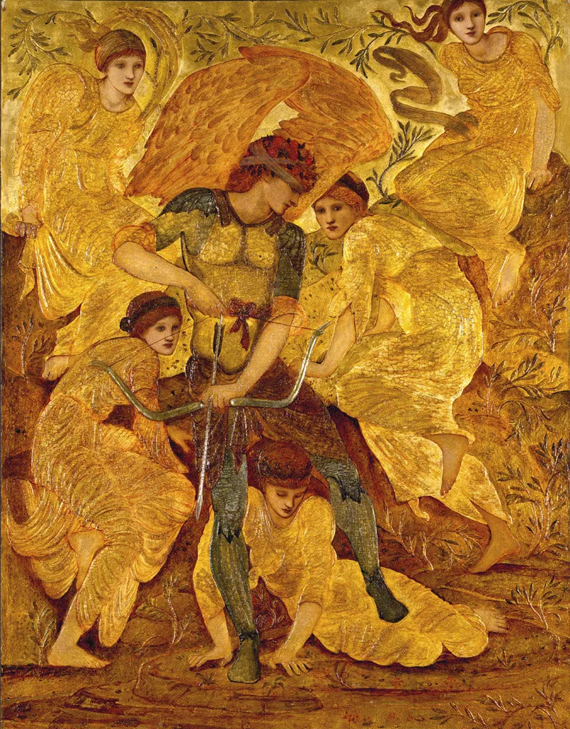 Cupids jaktmarker - Edward Burne-Jones