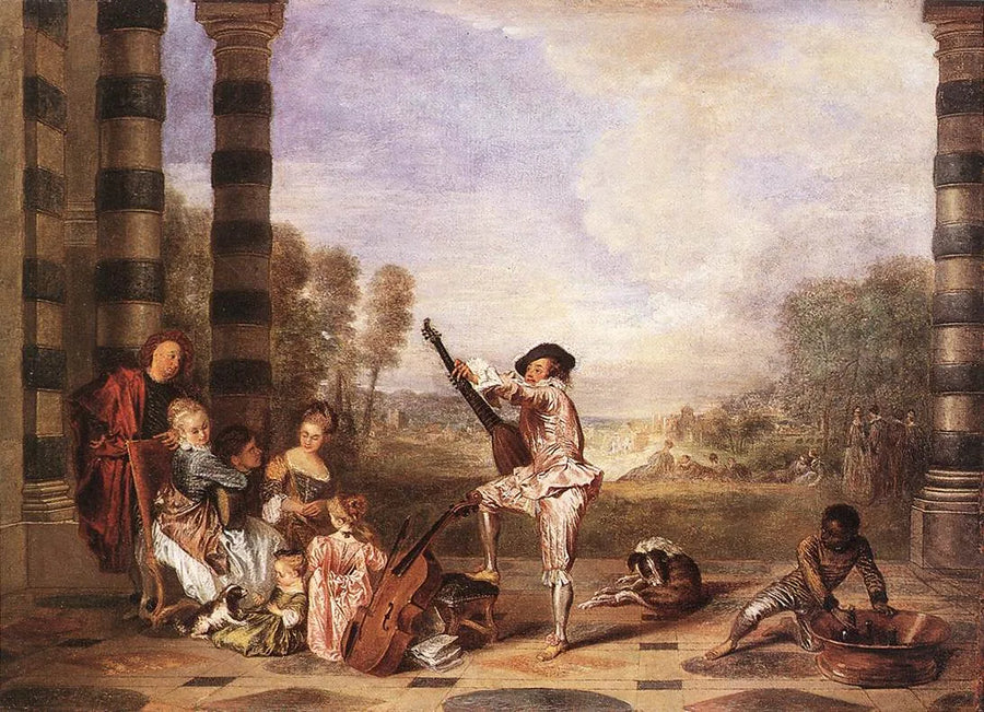 Livets charm - Antoine Watteau