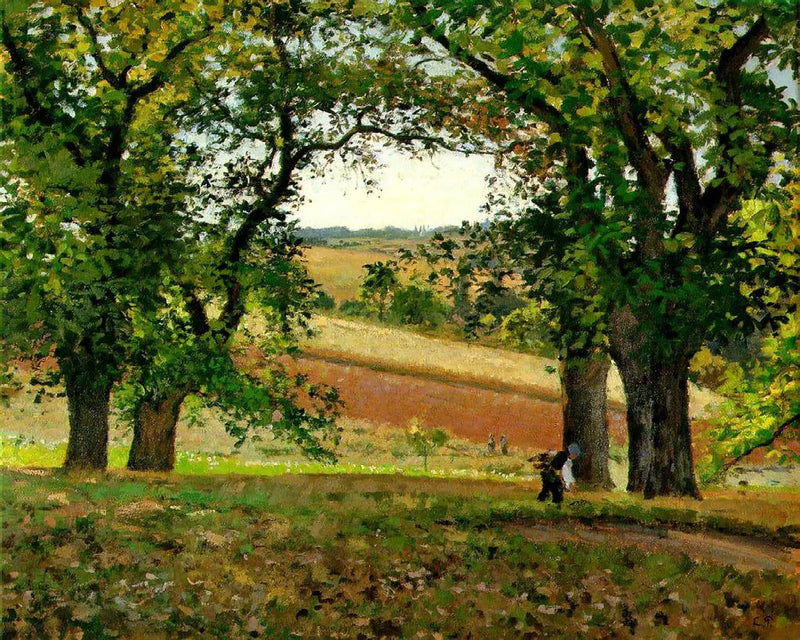  Kastanjerna i Osny - Camille Pissarro