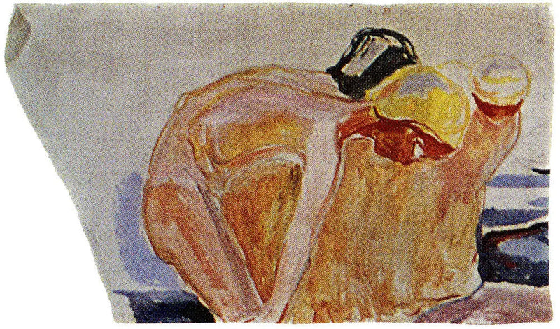 De Sökande: en grupp stående barn - Edvard Munch
