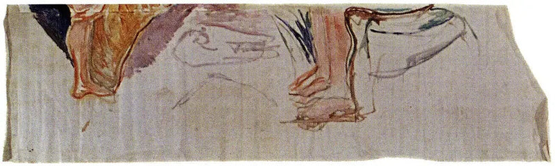 De Sökande: barnfötter - Edvard Munch