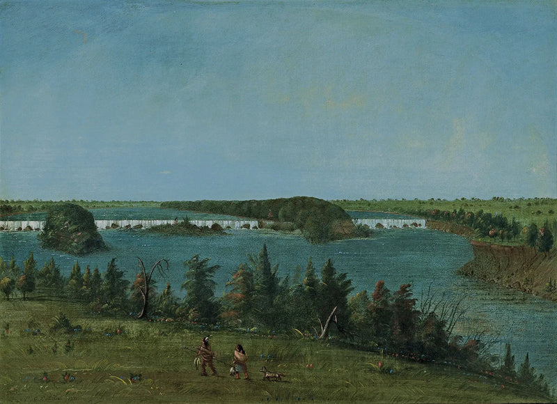 Saint-Antoines fall - George Catlin