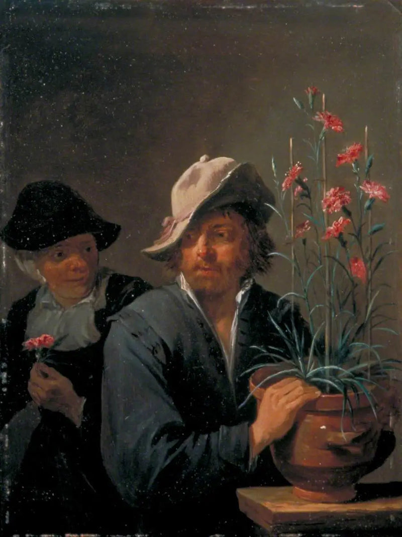 De fem sinnena: luktsinnet - David Teniers den yngre