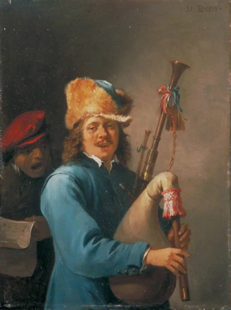 De fem sinnena: hörsel - David Teniers den yngre