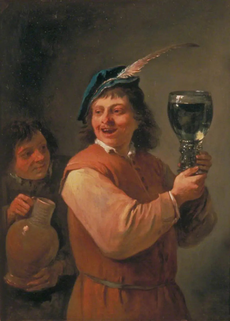 De fem sinnena: smaken - David Teniers den Yngre