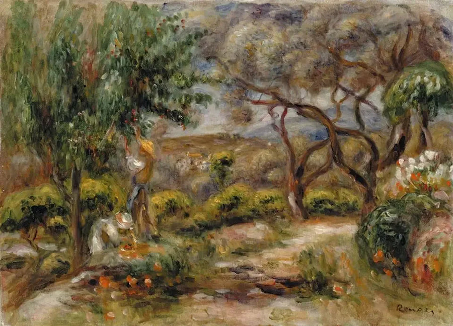 Les Collettes i Cagnes - Pierre-Auguste Renoir