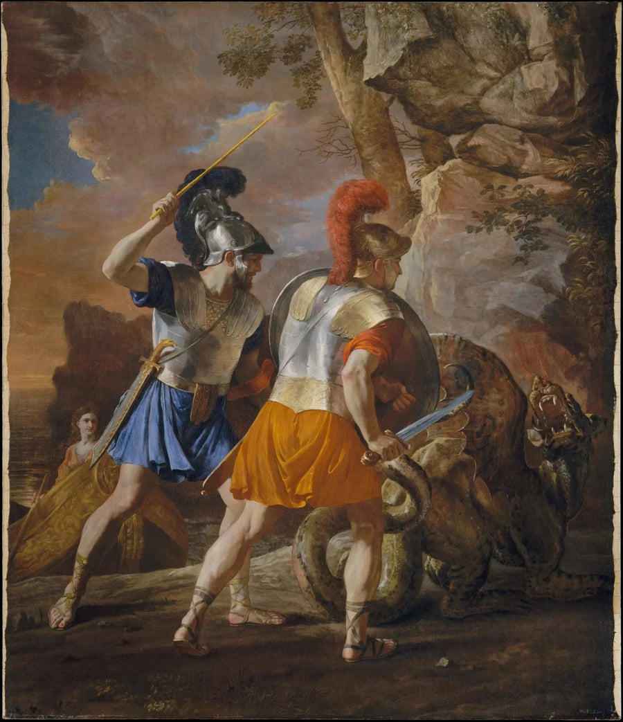 Renauds kamrater - Nicolas Poussin