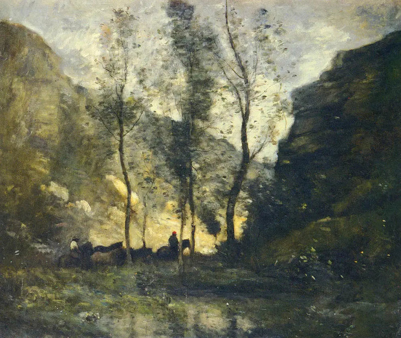 Tjuvarna - Jean-Baptiste Camille Corot