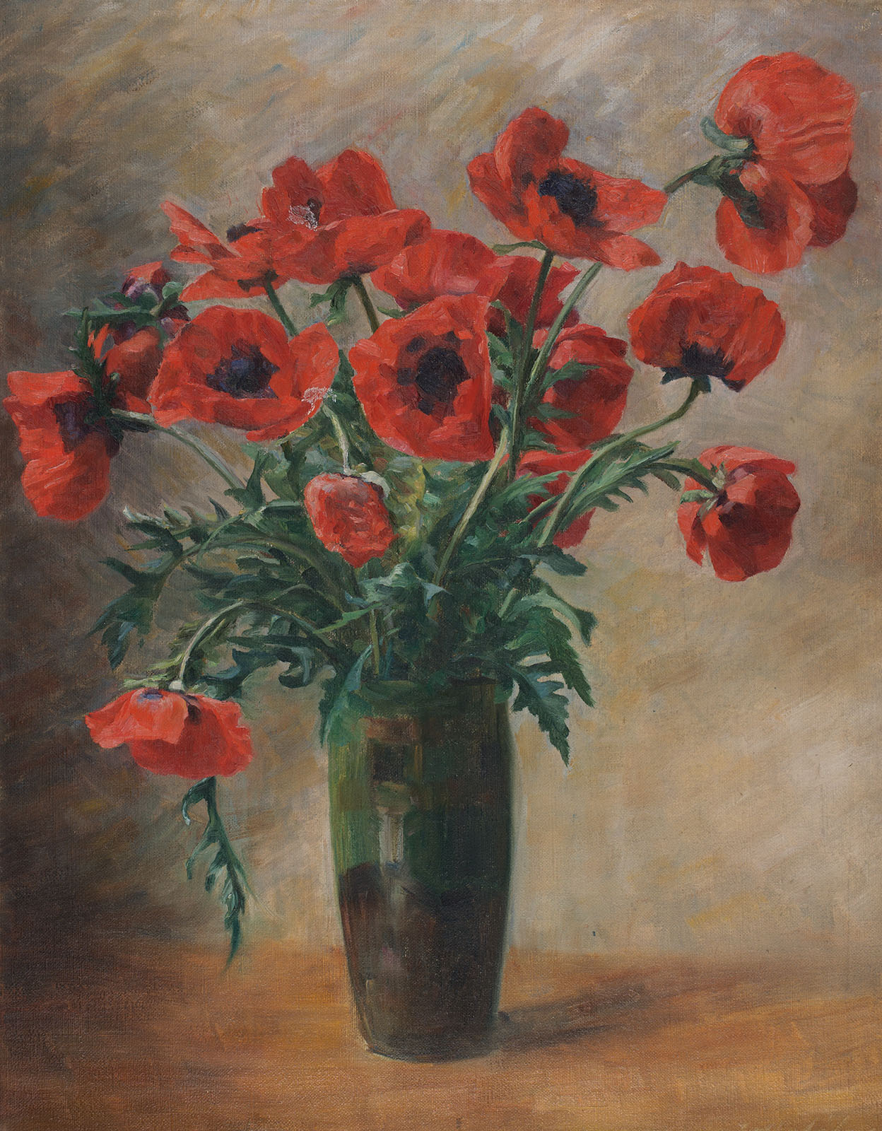 Les Coquelicots – Ivana Kobilca, peinture de coquelicots