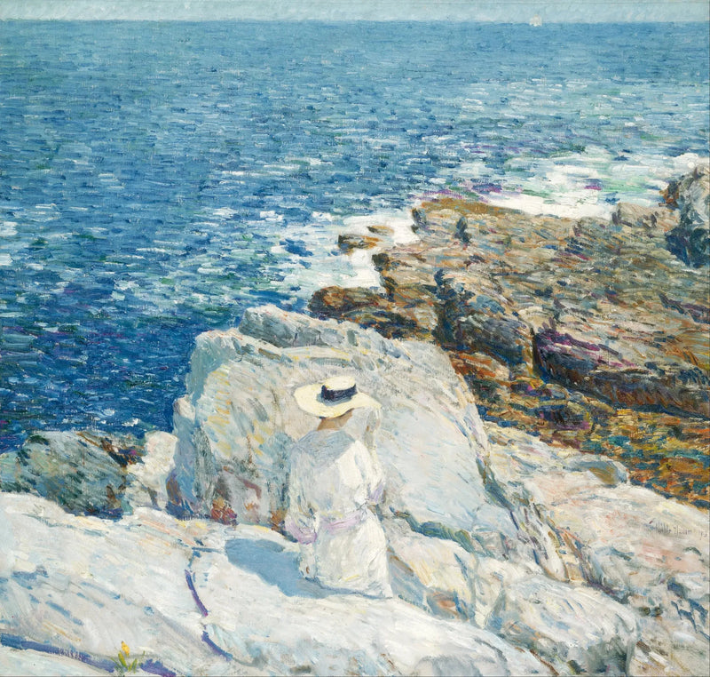 De södra gesimsen, Appledore - Childe Hassam