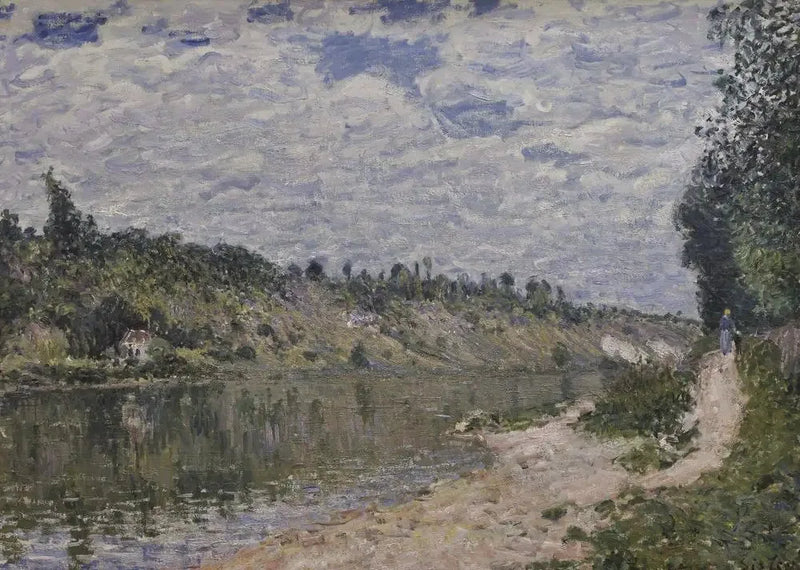 Les Coteaux de la Celle, utsikt över Saint-Mammès - Alfred Sisley