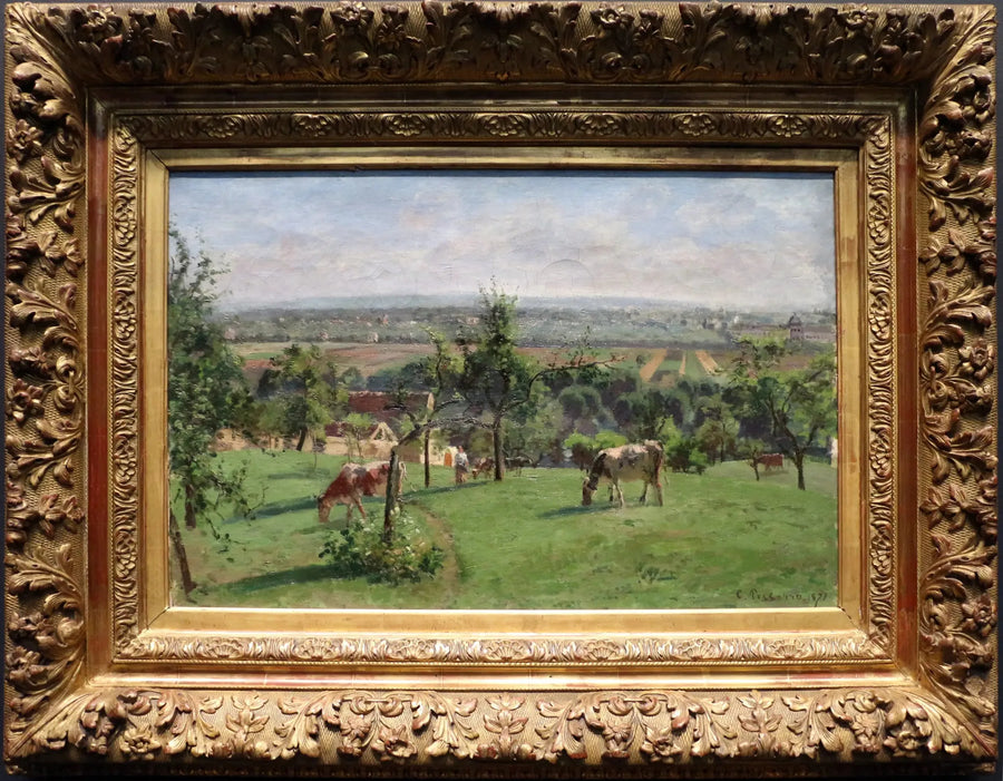 Vésinets kulle - Camille Pissarro