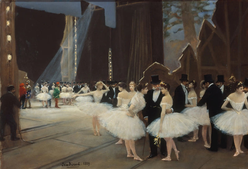 Bakom kulisserna på Parisoperan - Jean Béroud