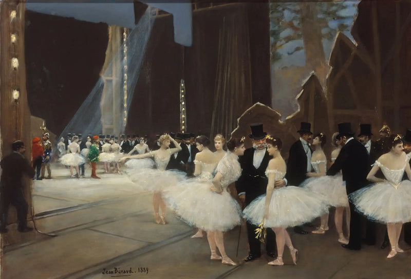 Bakom kulisserna på Parisoperan - Jean Béroud