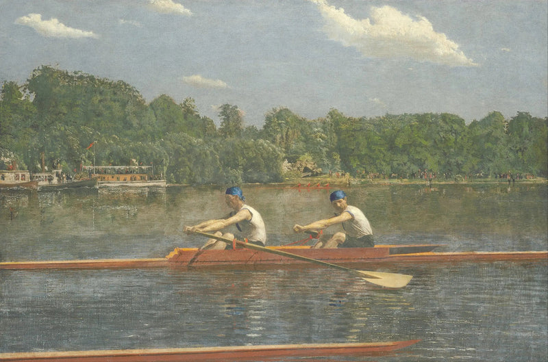 Bröderna Biglins löpning - Thomas Eakins
