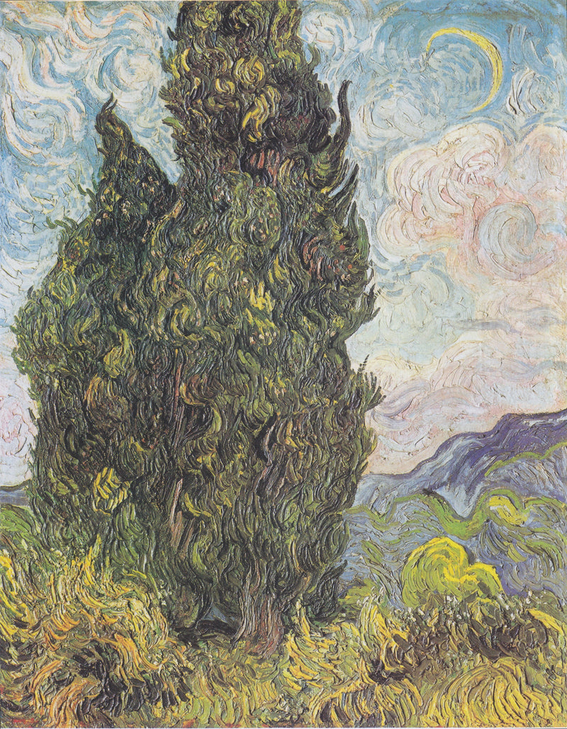 Cypresserna - Vincent van Gogh