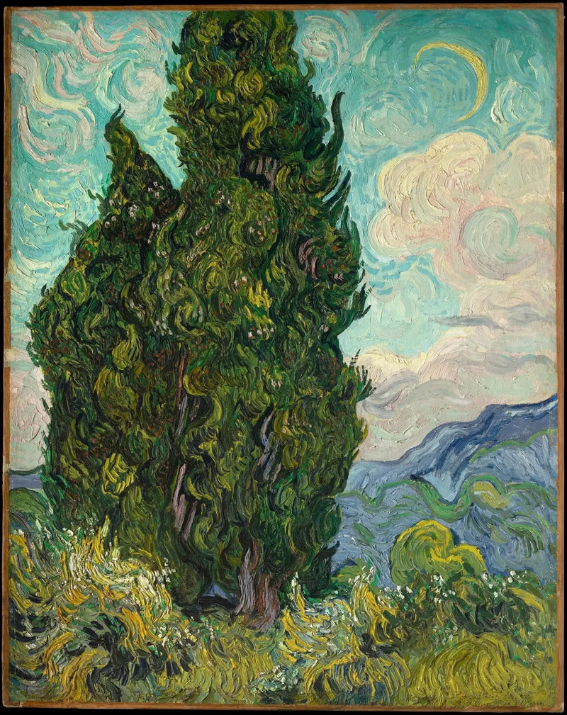 Cypresserna - Vincent van Gogh