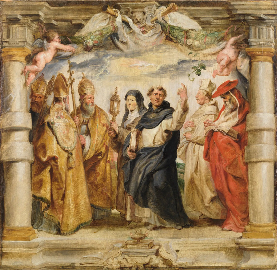 Försvarare av eukaristin - Peter Paul Rubens