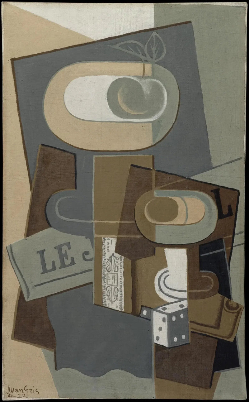Tärningarna - Juan Gris
