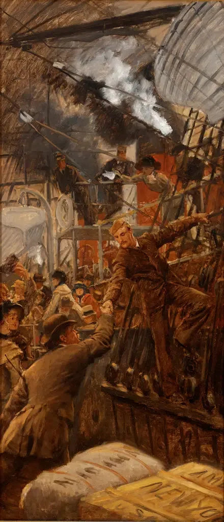 De två vännerna - James Tissot
