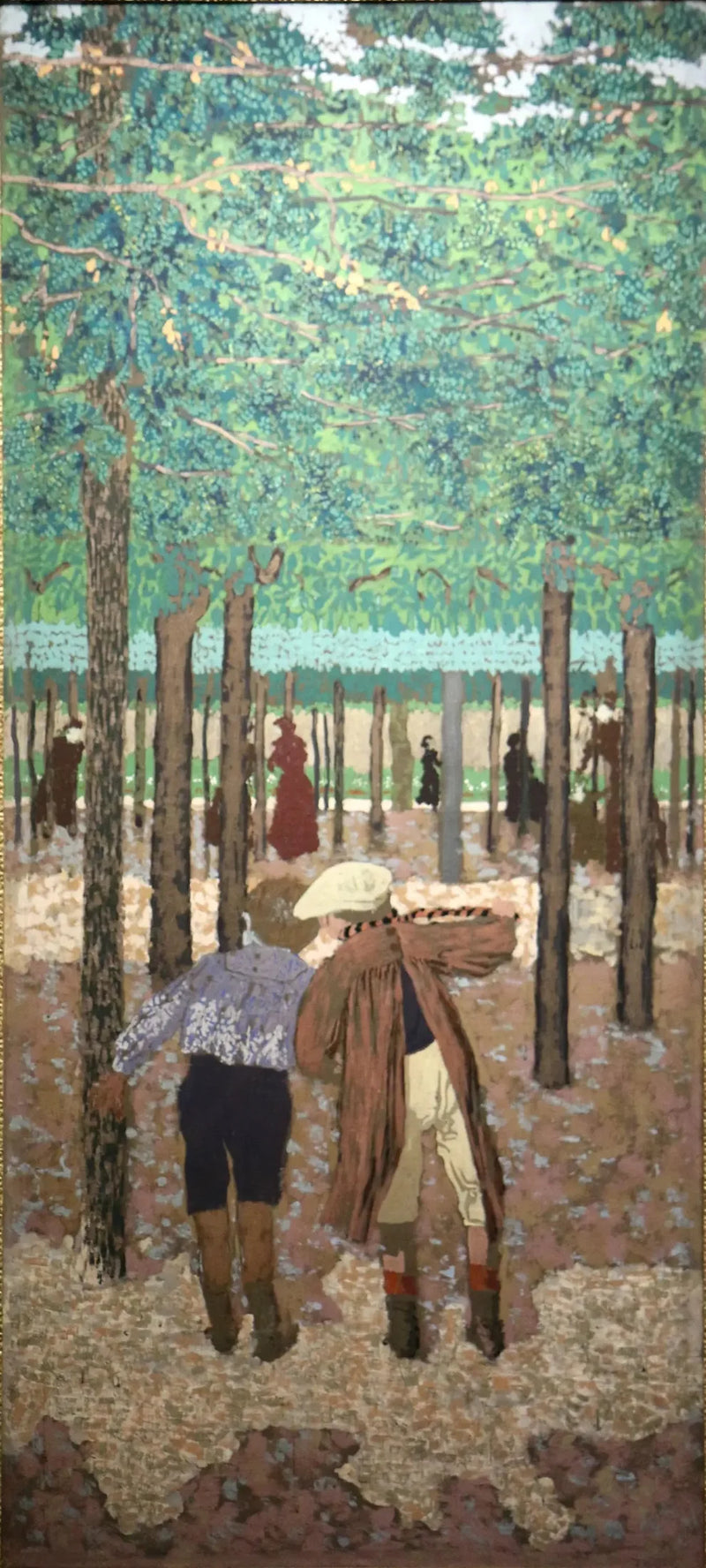 De två skolpojkarna - Édouard Vuillard