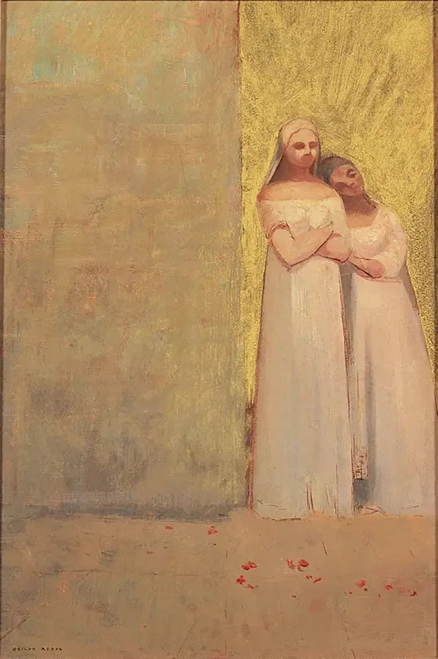 De två nådarna - Odilon Redon