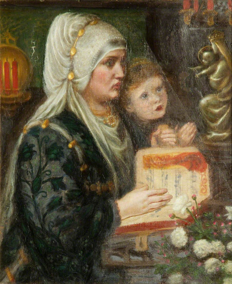 De två mödrarna - Dante Gabriel Rossetti