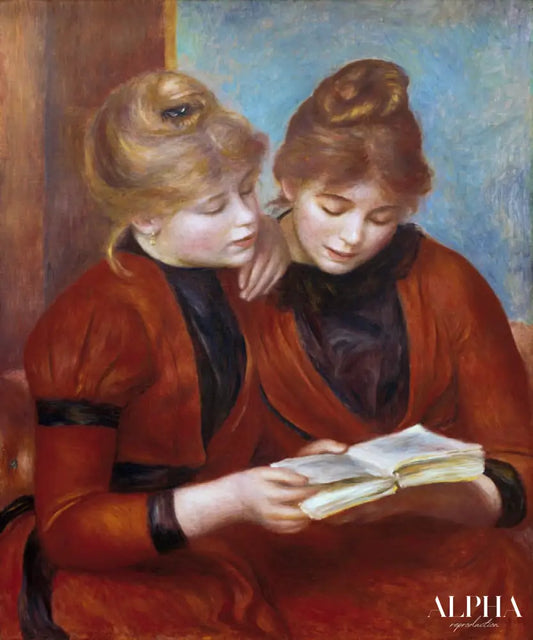 Les deux sœurs 1889 - Pierre-Auguste Renoir - Reproductions de tableaux et peintures haut de gamme