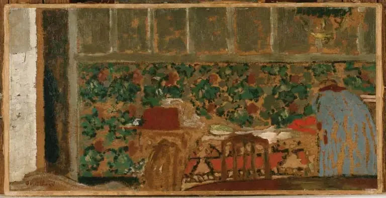 De två bord - Édouard Vuillard