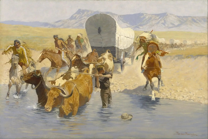 Emigranterna - Frederic Remington