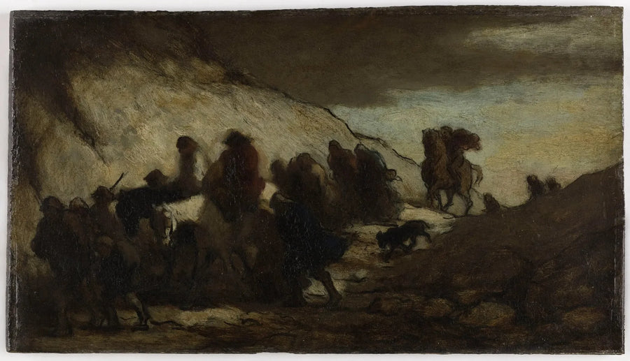 Emigranterna - Honoré Daumier