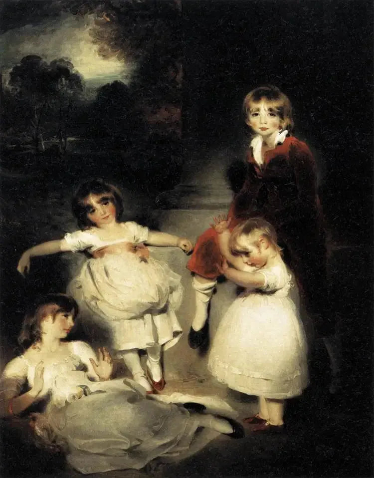 Barnen från Ascoyghe Boucherett - Thomas Lawrence