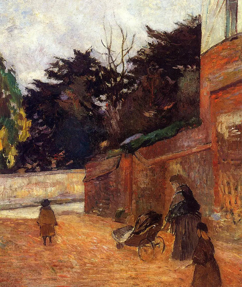 Barnen på gatan - Paul Gauguin