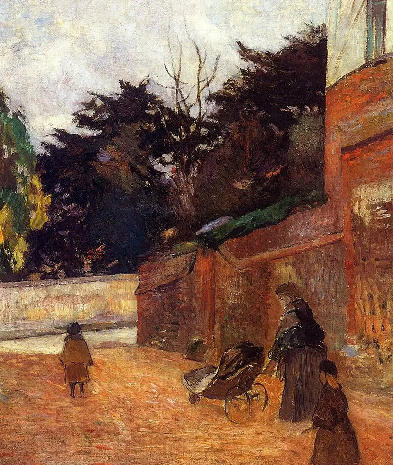 Barnen på gatan - Paul Gauguin