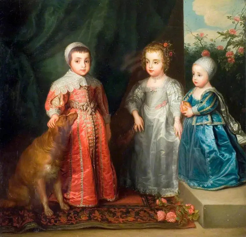 Barnen till Karl I - Antoine van Dyck