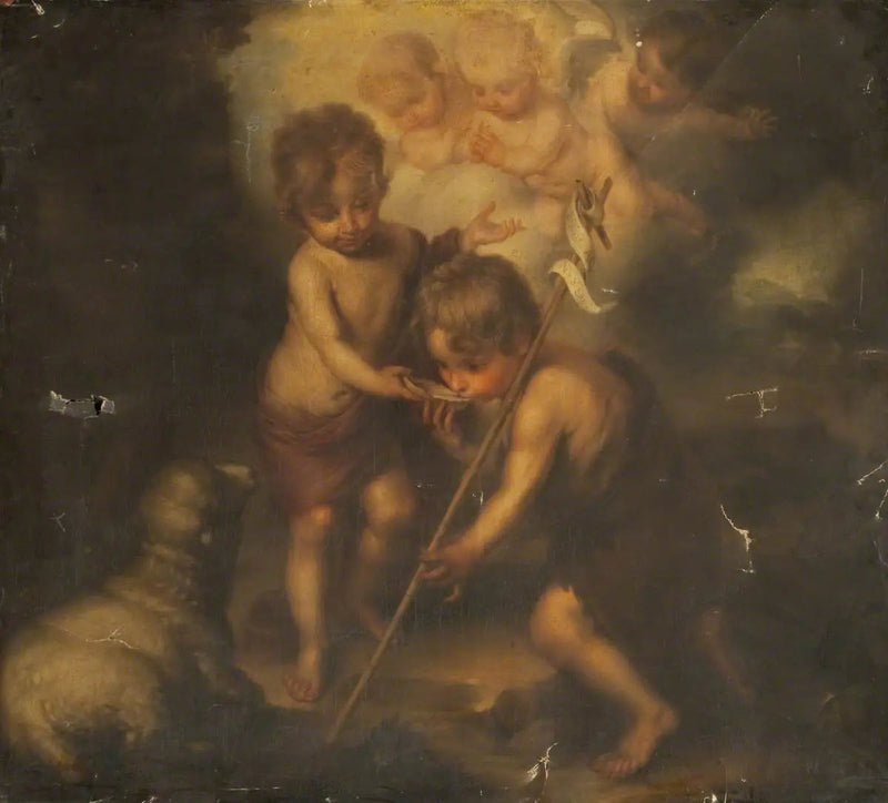 Barnen i skalet - Bartolomé Esteban Murillo