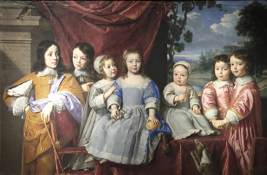 Barnen Habert de Montmor - Philippe de Champaigne