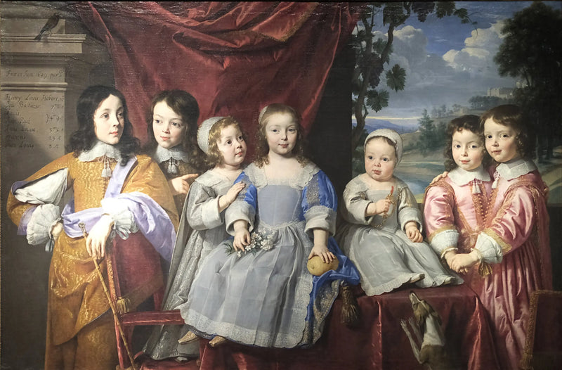Barnen Habert de Montmor - Philippe de Champaigne