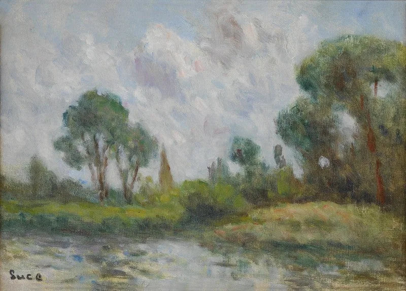Området runt Saint-Ay - Maximilien Luce