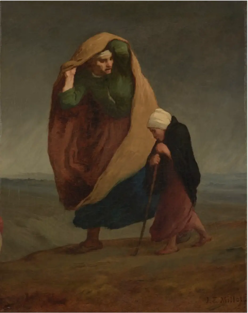 De vilsna - Jean-François Millet
