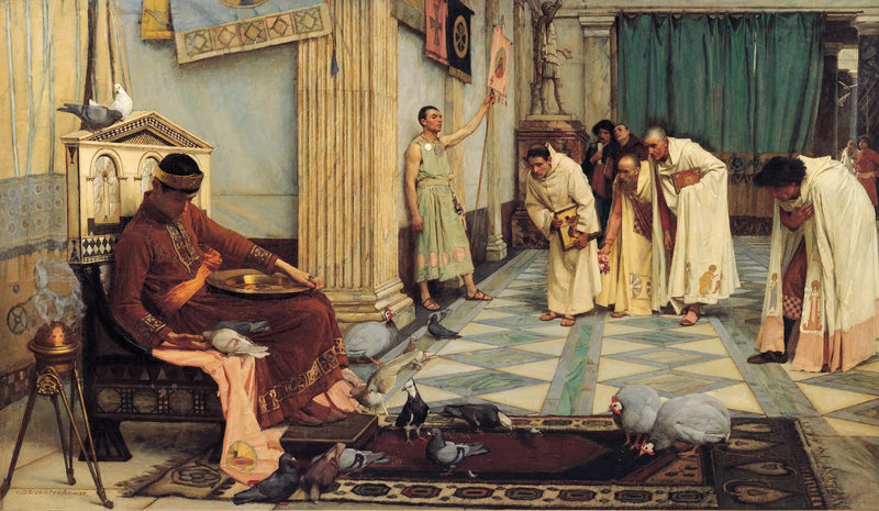 Kejsar Honorius favoriter - John William Waterhouse