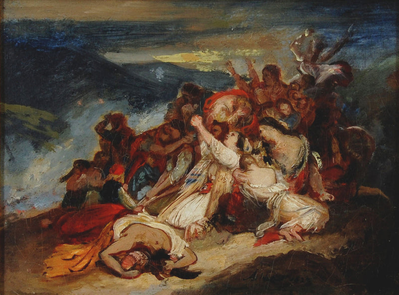 Kvinnor från Souli - Ary Scheffer