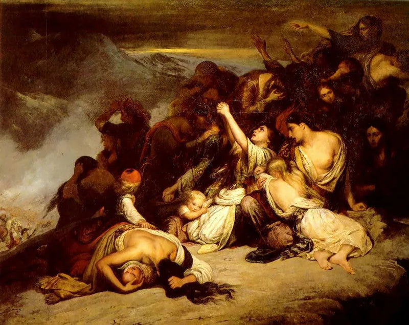 Kvinnor från Souli - Ary Scheffer