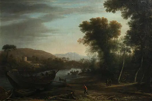 Vedklyvarna - Claude Lorrain