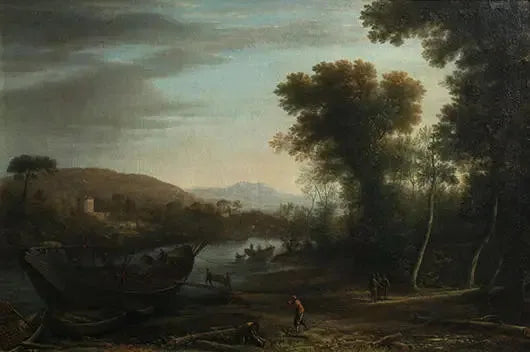 Vedklyvarna - Claude Lorrain