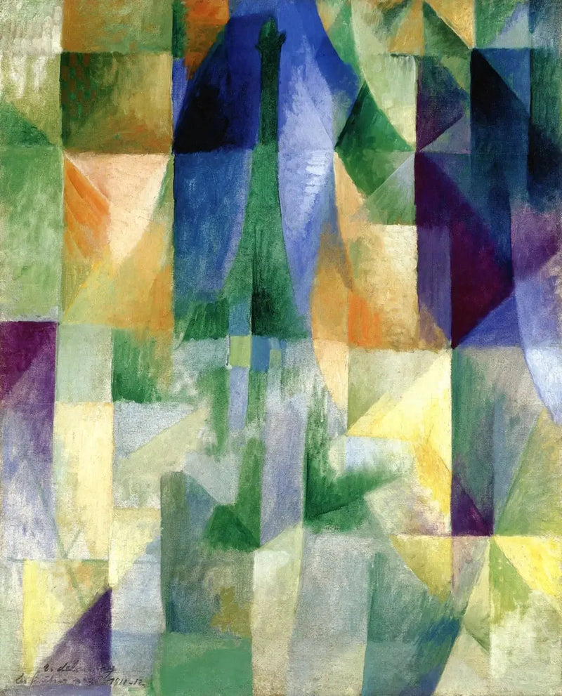 Fönster mot staden nr 3 - Robert Delaunay