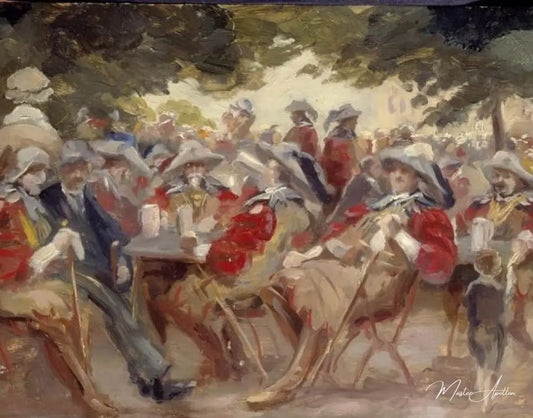 Les fêtes de fin d'année - Max Liebermann - Reproductions de tableaux et peintures haut de gamme