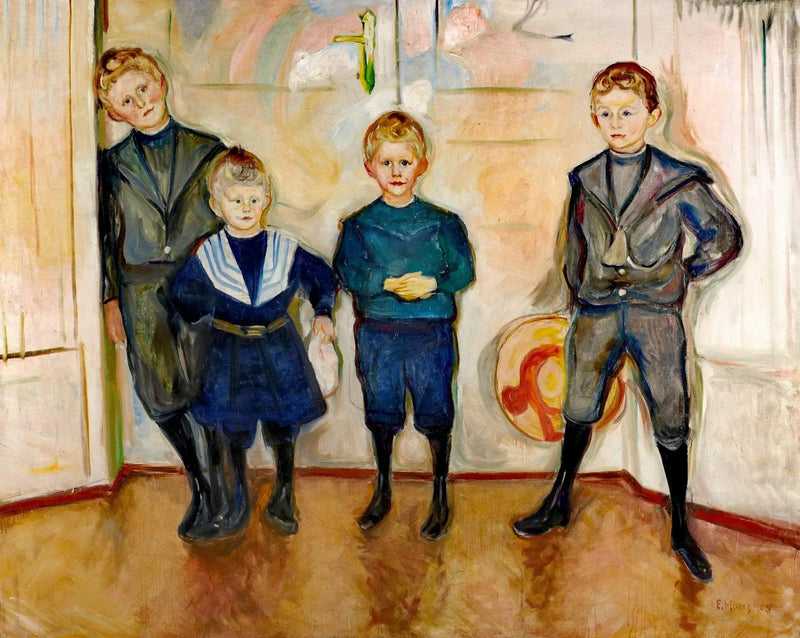Dr. Lindes söner - Edvard Munch